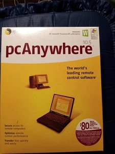 Symantec PC Anywhere 10.5 Windows XP/2000/NT4/ME/98/95 - New Sealed - Picture 1 of 2