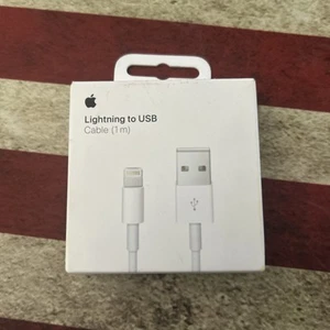 ORIGINAL Apple Lightning to USB Cable (1m) - Open Box - Photo 1 sur 3