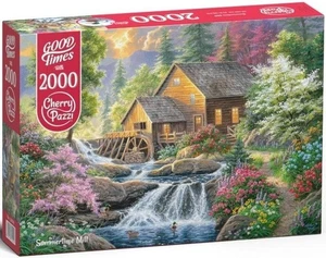 NEU Cherry Pazzi 2000 Teile Puzzle 12+ Alter Sommermühle - Bild 1 von 2