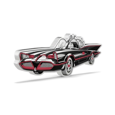 2025 Niue DC Batman 66 Batmobile 1 oz Silver Proof Coin Sealed - Image 1 of 4