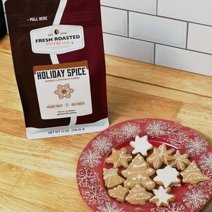 Fresh Roasted Coffee | Holiday Spice Flavored Coffee - Picture 1 of 5
