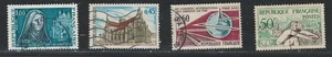 FRANCE Clearance Very Fine Underscribed Used Four Stamps Set #2 - Picture 1 of 2