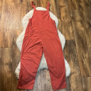 SHEIN Latzhose Gr. XS Burnt Orange leichte Fronttaschen - Bild 1 von 8