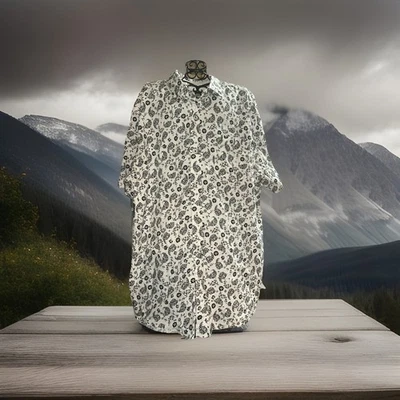 Report Collection Resort Button Front Shirt Short Sleeve Size Xlarge - Image 1 of 4