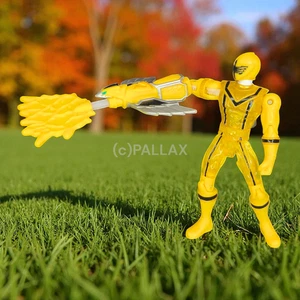 POWER RANGERS MYSTIC FORCE YELLOW CRYSTAL ACTION RANGER 5" / BANDAI 2006 - Bild 1 von 3