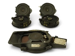 04-10 Audi A8 A8l D3 Speaker Door Audio Sound Subwoofer Set Of 5 4E0035411h Oem - Picture 1 of 9