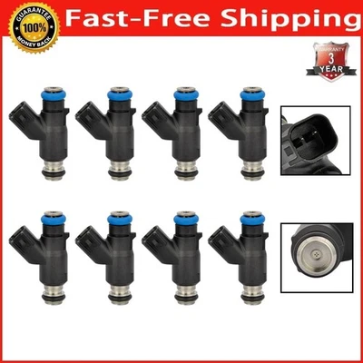 8x Inyector de combustible para Chevrolet Silverado 2500/3500 GMC Sierra 2500/3500 2009-10 Foto 1 de 4