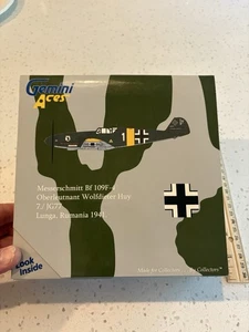 Gemini Aces German Messerschmitt BF 109F-4 1/72 Boxed Free Ship in USA - Picture 1 of 9