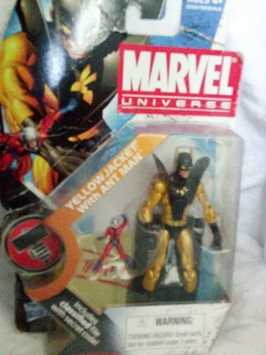 Marvel Universe - YELLOW JACKET  Action Figure 3.75" SEALED 2010 COLLECTIBLE - Image 1 of 3