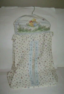 Disney Classic Winnie Pooh Baby Nursery Diaper Holder Hanger Hamper Storage RARE - Picture 1 of 7