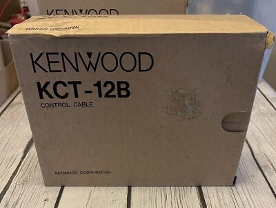 Cabo de controle Kenwood KCT-12B 17' fabricante de equipamento original - Novo na caixa TK-630 TK-730 TK-830 NOS - Imagem 1 de 4