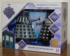 Dr Who History Of The Daleks #15 Collector Figure Set Remembrance Of The Daleks