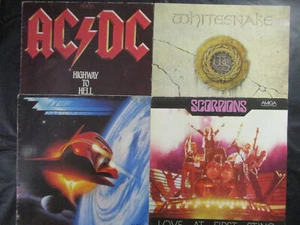 AC/DC, SCORPIONS, ZZ TOP, WHITESNAKE / 4 LP Set DDR AMIGA - Bild 1 von 8