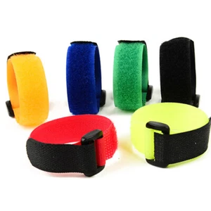 10pcs Reusable Self Adhesive Hook Loop Cable Tie Fastener Strap Cord Organizer. - Picture 1 of 17