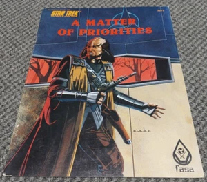 Una cuestión de prioridades - Módulo de aventura juego de rol de Star Trek FASA 2211 - Imagen 1 de 3