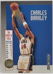 92-93 Skybox Olympic Team Charles Barkley HOF Insert Card (Team USA) - Picture 1 of 2