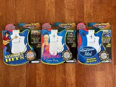 Mattel I Can Play Guitar Cartridges Rock Country American Idol Barbie Nashville - Image 1 of 3