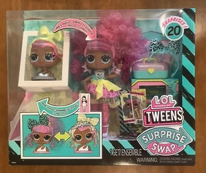 LOL SURPRISE OMG TWEENS SURPRISE SWAP CORA FASHION DOLL 20 Surprises NEW - Picture 1 of 2