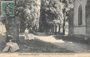 CPA 55 CLERMONT EN ARGONNE LA GRANDE ALLEE DU PLATEAU DE SAINTE ANNE - Picture 1 of 1