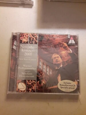 Harnoncourt- Wiener Philharmoniker: New Year's Concert (2 CDs, 2001) Brand New - Изображение 1 из 2