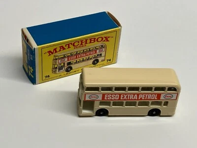 vintage 1966 MATCHBOX 74B DAIMLER BUS in Original Box MINTY!!! - Image 1 of 4