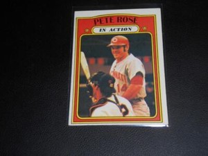 1972 Topps #560 PETE ROSE card! REDS!