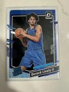 Dereck Lively II 2023-24 Donruss Optic #245 Rated Rookie-Dallas Mavericks - Picture 1 of 2