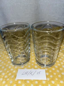 Vintage Wave Saftgläser ~ 2er Set - Bild 1 von 5