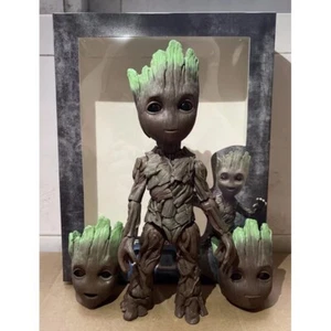 Guardians of the Galaxy Groot Action Figure Toy Baby Groot PVC Model Doll No Box - Picture 1 of 4