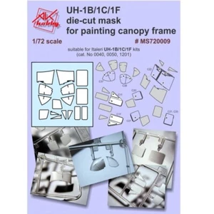 Dan Models MS720009 Scale 1:72 Mask for Helicopter U1B / 1C / 1F for Italeri kit - Bild 1 von 10