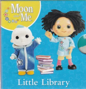 MOON and ME Little Library by Andrew Davenport set of 4 Board Books New - Picture 1 of 12