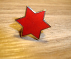 U.S. ARMY : Sixth  6th Infantry Division &quot; RED STAR &quot; 5/8&quot; ST Pin Brooch w/ketch