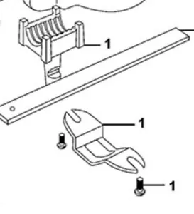 IRWIN T25L Record Engineers Vice Spare Parts (Half-Nut, Guide and Screws) . - Picture 1 of 4