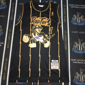NBA Basketball Tracy McGrady Toronto Raptors Shirt Jersey Tank Mitchell & Ness - Picture 1 of 10