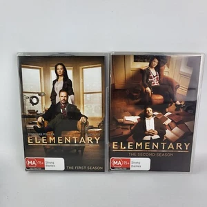 Elementary : Season 1 & 2 DVD Region 4 (First Second) - Picture 1 of 3