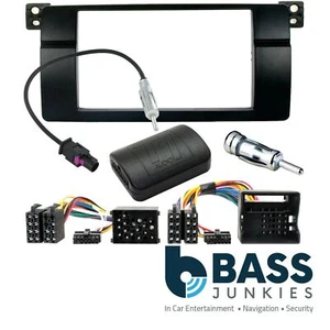 CT23BM07 BMW 3 Series E46 SONY Double Din Fascia & Steering Wheel Interface Kit - Picture 1 of 1