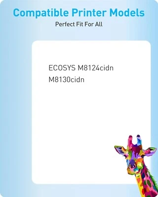 TK8117 TK-8117 TK-8117K/C/M/Y High Capacity Toner Cartridge for Kyocera ECOSYS M - Image 1 of 4