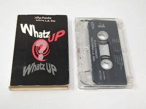 Playa Poncho LA Sno Whatz Up Hip Hop Rap Cassette Tape Single 1990s 90s VTG - Picture 1 of 6