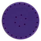 Bloc de brûlage magnétique de marque maison OR385 aluminium 28 trous néon rond violet
