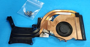 Dell Latitude E6430 Laptop CPU Processor w/GPU Heatsink Fan Assembly 9C7T7 - Picture 1 of 2