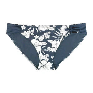⭐DORINA 1702 Bikini-Brief-Slip HAITI "Größe S" blau-weiß floral BIKINI-Unterteil - Bild 1 von 2