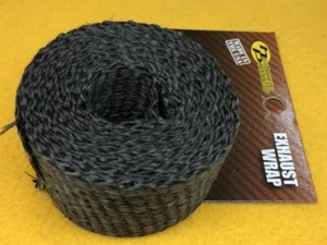 50mm x 3m Exhaust header heat insulation wrap Black Heatshield Products 302010B - Bild 1 von 3