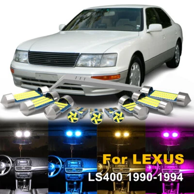 19x LED Interior Light Dome Bulb Package Kit For Lexus LS400 LS430 LS460 LS600h  - Image 1 of 4