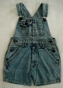 BODYGEAR Denim Short Overalls Unisex Youth Size 5 EUC - Picture 1 of 4