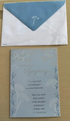 Marine Corps League Deepest Sympathy Greeting Card with Envelope - Image 1 of 2