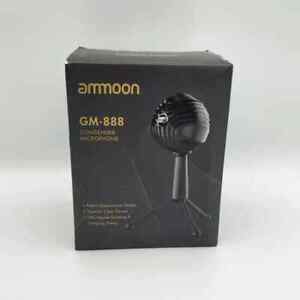 Ammoon GM-888 USB Condenser Microphone Ball-shaped Mic with mini tripod NEW