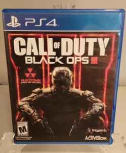 PS4 - Call Of Duty: Black Ops 3 (Sony PlayStation 4) Complete CIB W/ DLC Map