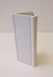 Delfts Wit Vase Small Triangular Opening White Ceramic By Porcelia - Picture 1 of 6