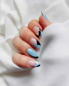 Nagelfolie, selbstklebende Nagelfolie, Nailwraps - Picture 1 of 2