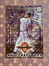 1998 Donruss Hit List Press Proof Silver /1500 Chipper Jones #368 HOF 🔥